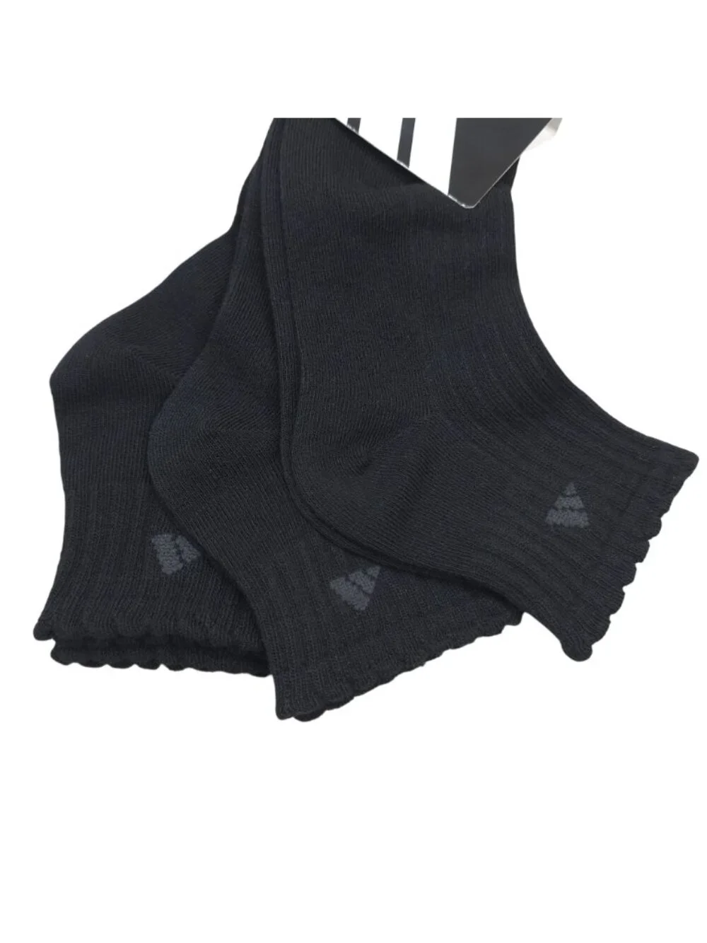 Adidas Womens Superlite Climacool Quarter Socks 3-Pack Lightweight Black
